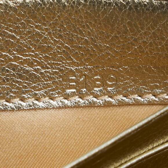 Tod's Long Wallet with Round Zipper, Gold Leather, Women's, TOD'S - Picture 9 of 11